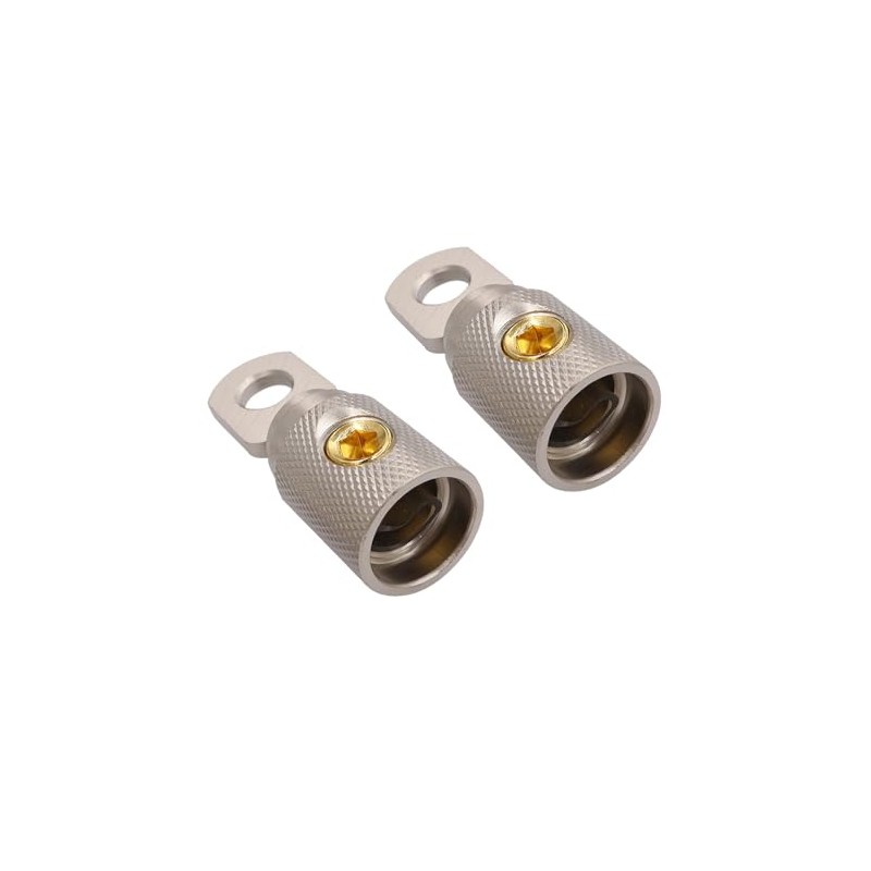 2PCS Car Wire Coupler Terminal Butt Connector 0 4 8