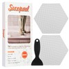 Secopad Original 24 PCS Bathtub Stickers Non-Slip, Hexagon Safety Shower