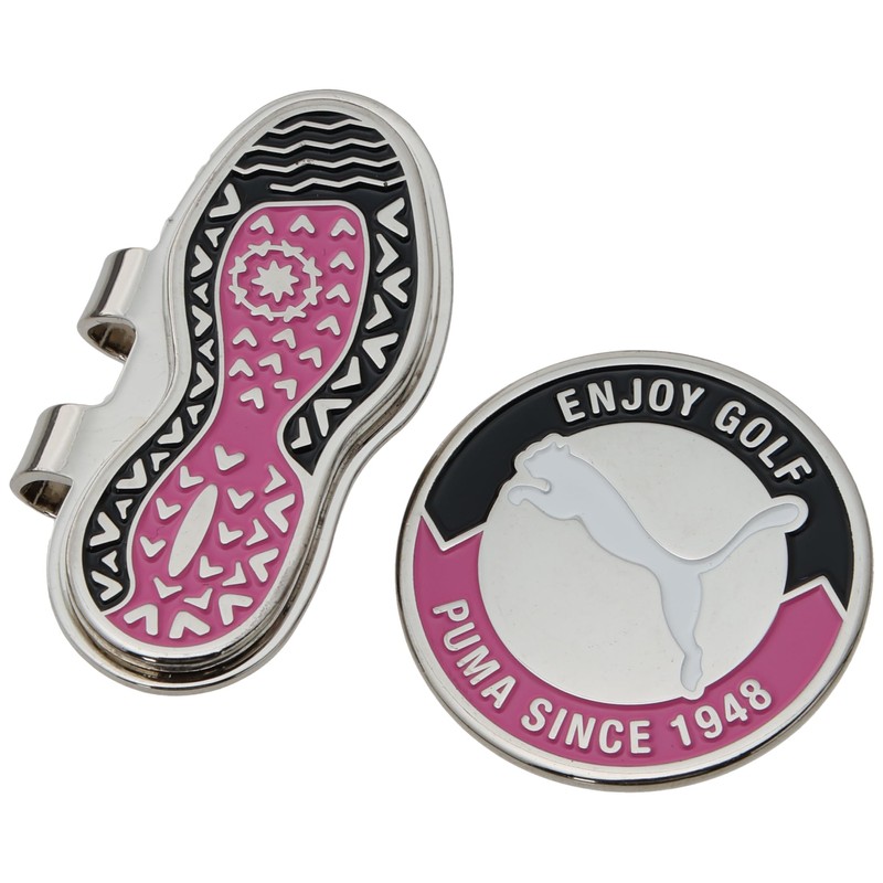 PUMA Golf AlphAC CAT Nitro Clip Marker, PUMA Black/Strawberry Burst