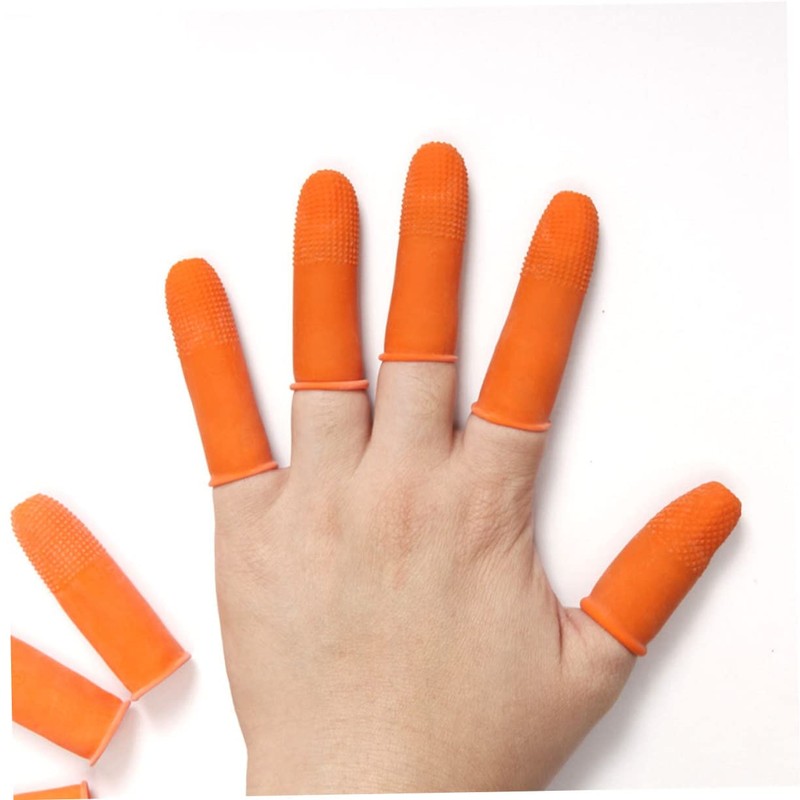 Healeved 100pcs Non- Orange Sleeves Protective for Art and Repair