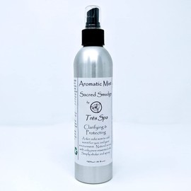 ​​​​​​Aromatic Mist ​Sacred Smudge ​by Tres Spa - ​ Clarifying & Protecting - ​​Blend ​of ​​essential ​​oils ​| ​100% Natural​ Vegan |​ Skin ​S​afe​,​ Eco-Friendly​,​ & Alcohol Free (250ml)