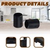 Moicstiy 50pack 3/4 Inch Wire Shelving Shelf Lock Clips, Plastic