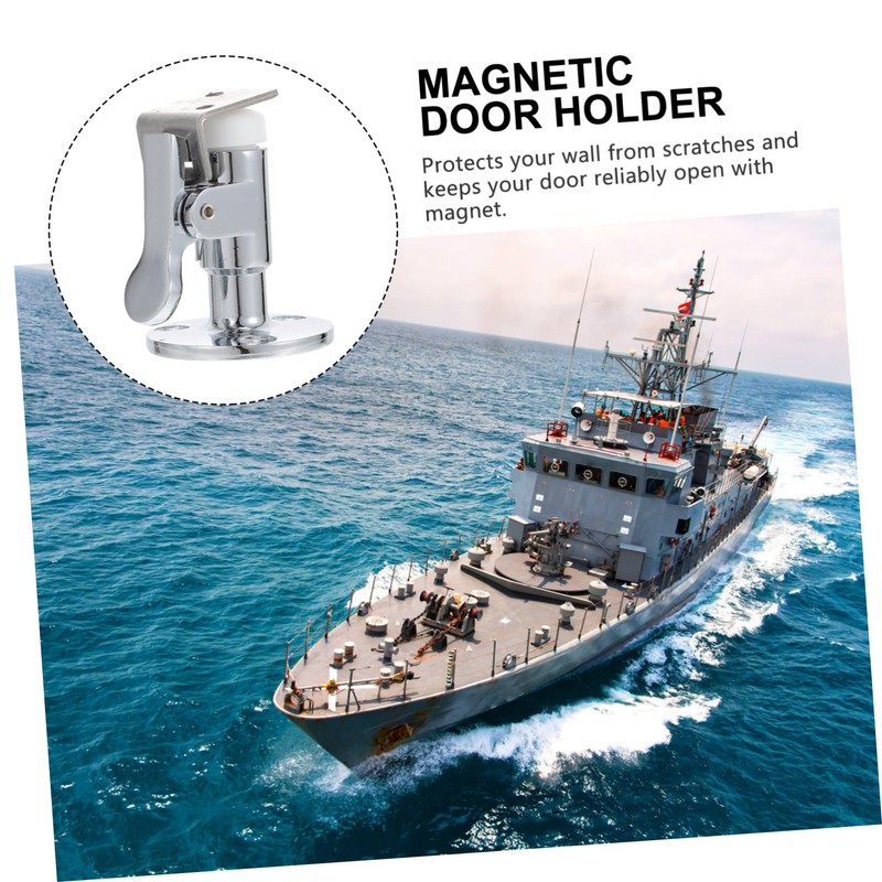 COHEALI Stainless Steel Boat Yacht Door Stopper No Drilling Magnet
