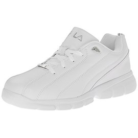 FILA Men's Leverage-M - white / silver, size: 45.5 EU