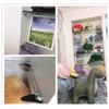6 Pcs Glass Shelf Brackets Adjustable Glass Shelf Bracket Polished