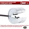 Sharp-tec 15mm Pipe Cutter, 1/2" Copper Pipe Cutter with Zinc