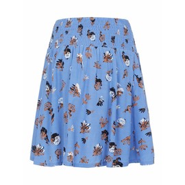 MAMALICIOUS Women's Mlisabel Woven Hw Short Skirt, Allure/AOP: Small Flowers, S