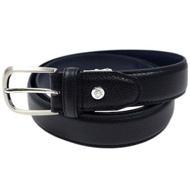 Orobianco ORB-010822D Men's Business Belt, Market, Made in Japan, Cowhide Leather, Genuine Leather, black (1)