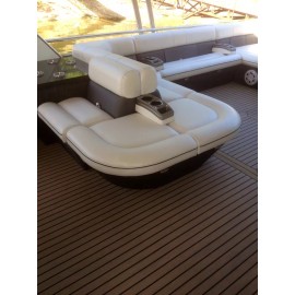 BUYCUPHOLDERS.COM Portable Cup Holders (Marine Pontoon) Platinum Plus White SS BUYCUPHOLDERS.COM