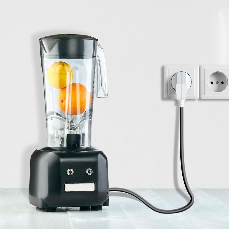 2 pieces Schuko plug, Schuko plug, angled plug, angled plug,