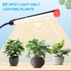 Orchbloom 3-Head Grow Light with Stand and Timer, 27 Watt