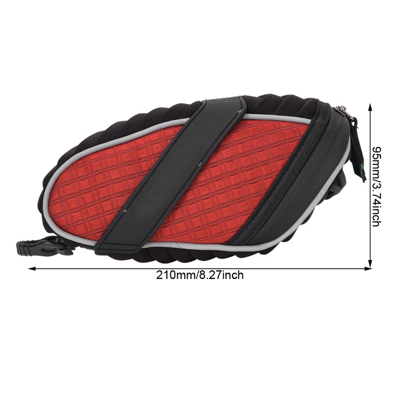 Polyester Fiber Mountain Bicycle Tail Road Bag Bike Saddle Storage