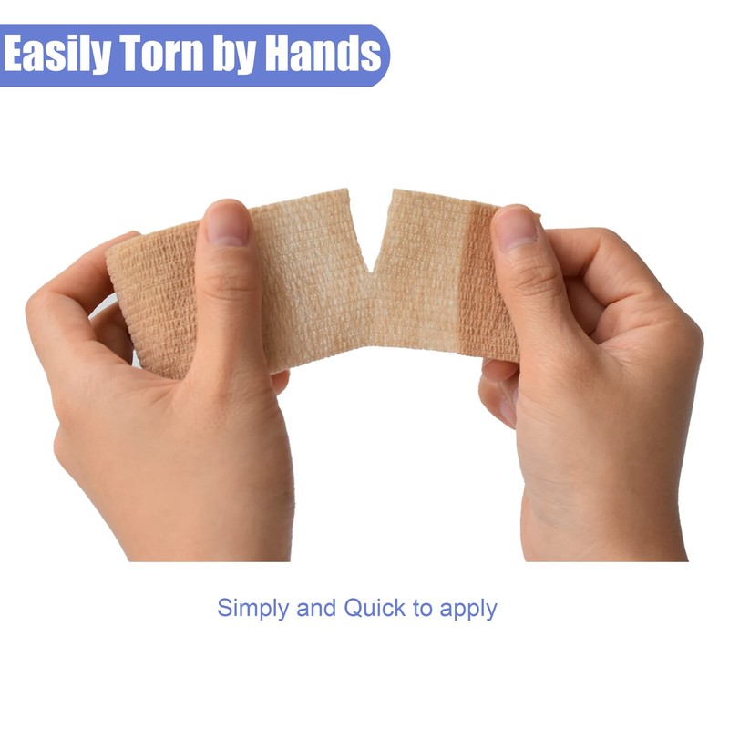 Gondiane 9 Pack 2" x 5 Yards Self Adhesive Bandage