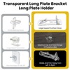UBANU Shelf Support Pegs, 20pcs Plastic Locking Shelf Pins Bracket