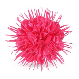 7.09” Dainty Satin Large Flower Brooches for Women | Elegant Red Rose Floral Brooch Pins for Women | Delicate Fabric Flower Pins for Clothes | Flowers for Dresses & Wedding Hair Accessories