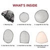 Donna Collection Hair Weaving Cap 5 Pieces Net Set #11070