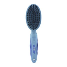 Fancy Pets Cepillo Doble para Perros 2 en 1 con Cerdas de Nailon y Púas de Acero, Ideal para Pelo Corto a Medio