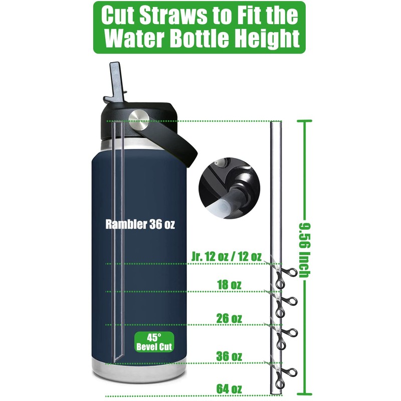 Straw Lid for YETI Rambler Bottle - 12 18 26