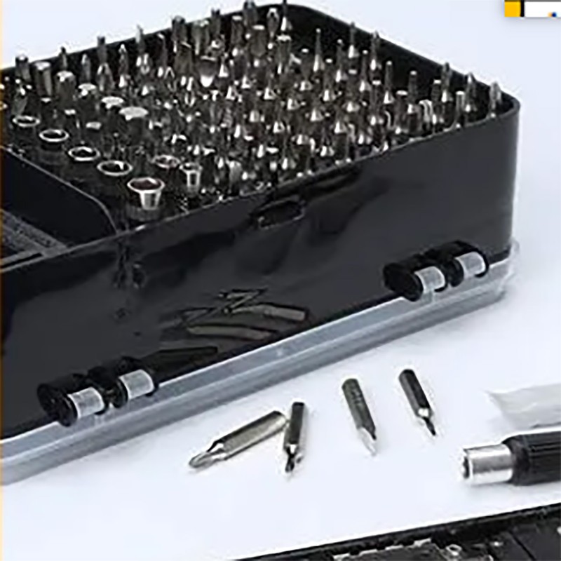 Screwdriver Repair Set Chrome Vanadium Steel Bit Assortment Kit for