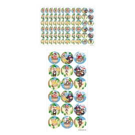 HENBRANDT Large Pirate Stickers 180 Assorted Pirates Stickers Teachers School Reward Arts and Crafts for Kids Birthday Party Bag Favours Loot Bag Fillers Lucky Dip Favours for Boys and Girls