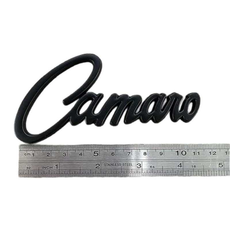 2Pcs Camaro Emblems 3D Metal Car Badge Sticker Letter Nameplate