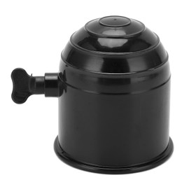 Hitch Ball Covers 2 5/16, Tow Bar Ball Universal Trailer Hitch Cover Automobile Accessories with Knob for (A (Black CP-0234))