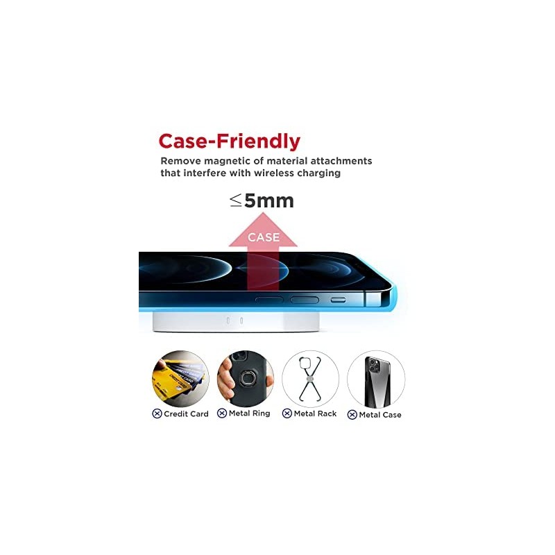 Gigastone 2-Pack 2 in 1 Dual Wireless Charging Pad 10W