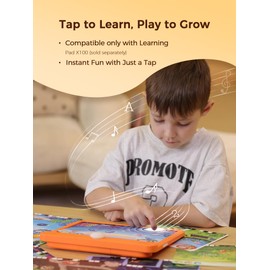 Think Academy My First Joy of Learning - Kids Learning Card 116 Pages Themes Double-Sided Learning Card for Learning Pad X100 Boys Girls Aged 3 4 5 6 Year Old
