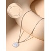 JeweBella Pendant Necklaces for Women - Adjustable Gold & Silver