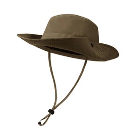 Tuopuda Sun Hat Men Women Fishing Hat with Wide Brim Bucket Hat UV Protection Boonie Hat Waterproof Safari Hat Leisure Hat for Hiking Camping Travel Fishing 56-60 cm, Army Green
