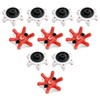 DOKRIN Golf Spikes,10-teiliges Set mit roten Ersatzspikes und Zubehör für