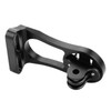 Bicycle Odometer Comupter Aluminium Alloy Extension Mount for Garmin (Black)