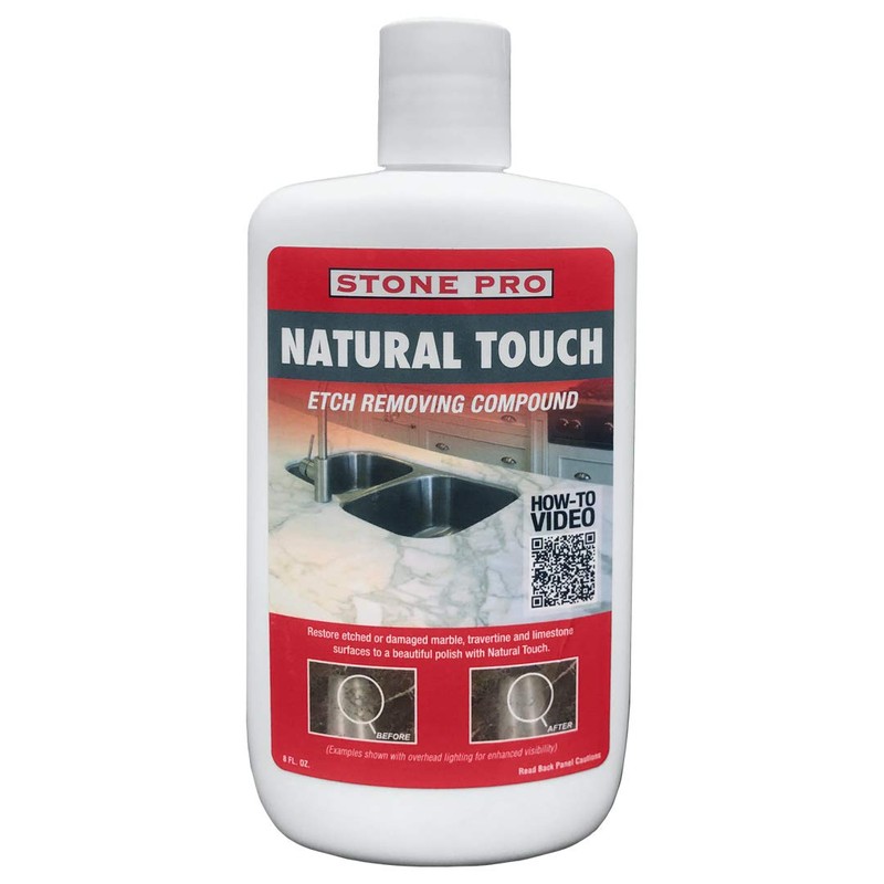 Stone Pro, Etch Remover, Natural Touch, 8 Oz.