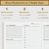 Time Blocking and ADHD Planner by Refine Days. 180 Undated