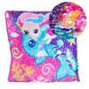 Master Toy Reversible Sequin Mermaid/Narwhal Decorative Pillow One Pillow