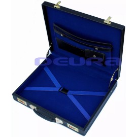 Masonic  Lay Flat WM MM Masonic Regalia Apron Collar BRIEFCASE HARD CASE