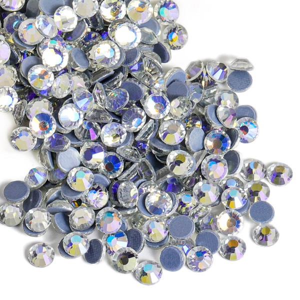 Beadsland 2880 Pieces Hotfix Rhinestones, Heat Fix Rhinestones for Crafts,