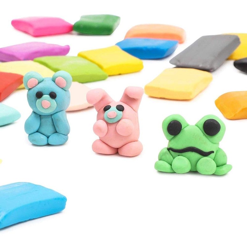 Modeling Oven Bake Clay for DIY Crafts (24 Colors)