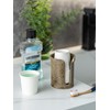 YHOJOY Ceramic Bathroom Cup Dispenser, 3 Oz Mouthwash Cup Dispenser