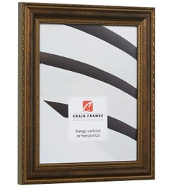 Craig Frames Victoria, Ornate Bronze Picture Frame, 20 x 30 Inch