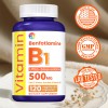 π Benfotiamine 500mg, 120 Vegetarian Capsules – Fat & Water