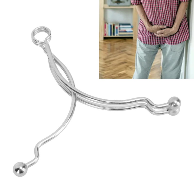 Stainless Steel Urinary Incontinence Clamp for Men - Control Urine