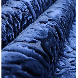 Modefa Luxury Islamic Prayer Rug in Gift Box - Deluxe Gift Set with Prayer Mat & Prayer Beads Tesbih - Soft Plush Turkish Prayer Rug for Men and Women - Ramadan or Eid Gift (Navy Blue)