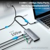 VANGREE USB C Hub 10Gbps, 3 USB C 3.2 Gen