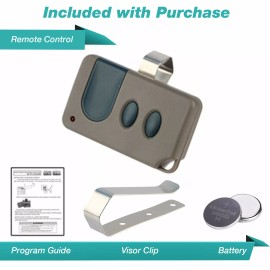 ECS SALE For Craftsman Garage Door Opener 3 button Remote HBW1255 139.53681B 390MHz