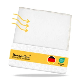 MEDICLINE Mattress Underlay 120 x 200 cm - Protector & Underlay for Slatted Frame, Mattress & Topper - Very Breathable Felt Slatted Frame Topper