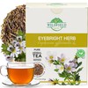1.8 oz Eyebright Herb Tea Eyesight Tea (Euphrasia) -Tea Bags