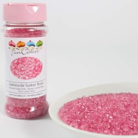 FunCakes G42615 Colourful Sugar Pink 80 g