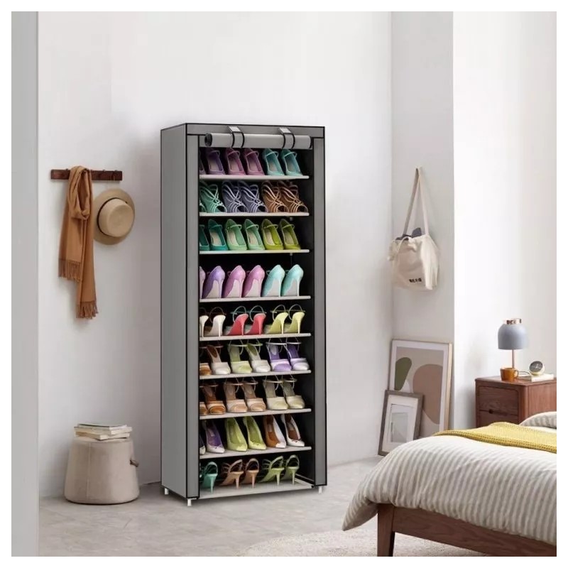 EGTMA Closet Para Zapatos Reforzado Grande 162cm Con Telas