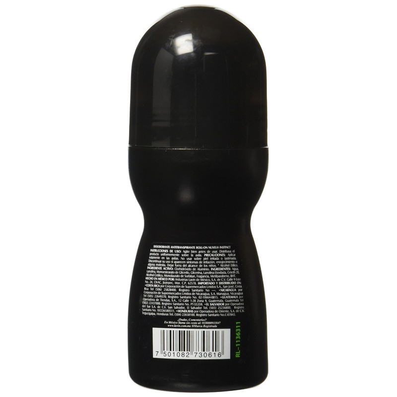 Nuvel Desodorante Roll-On Instinc, 65 ml